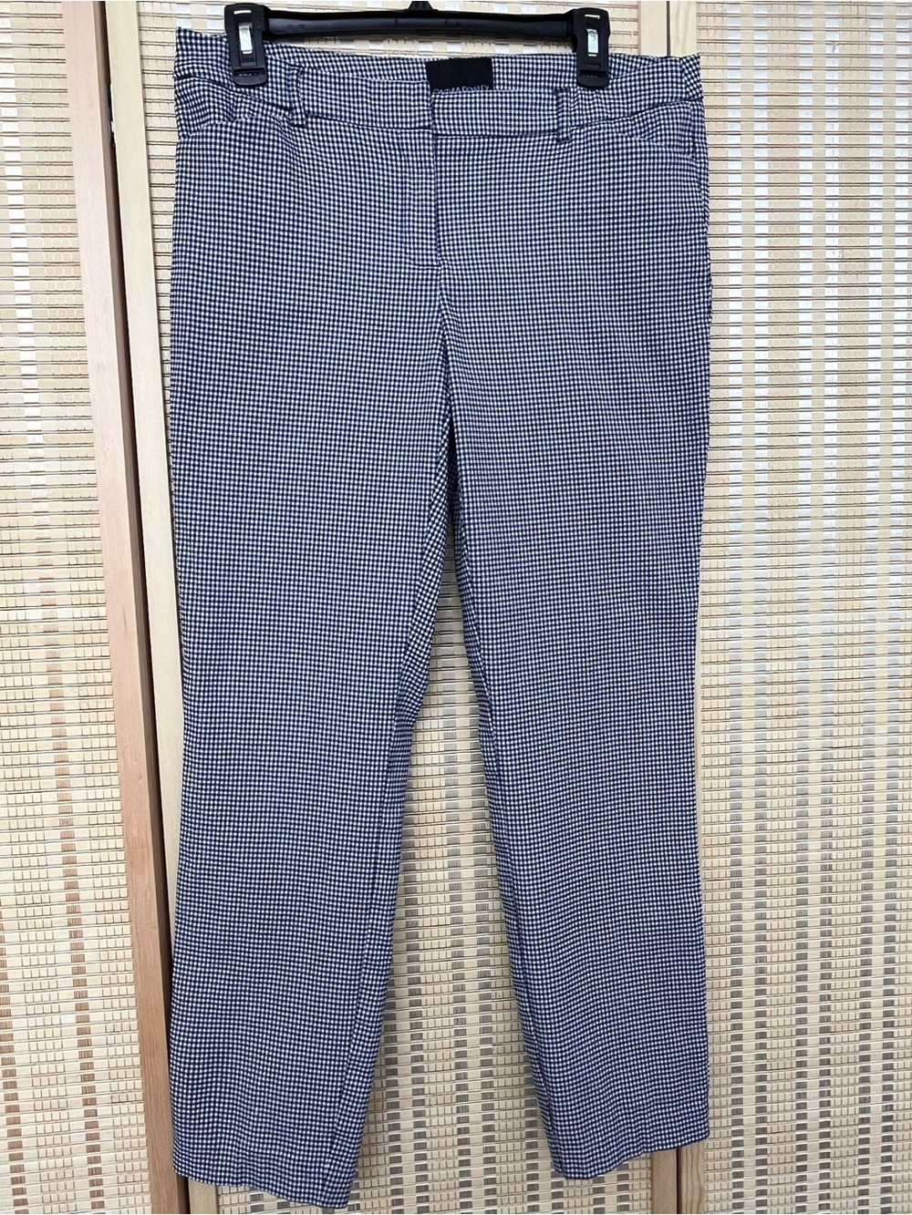 Cynthia Rowley Gingham  stretchy pants M